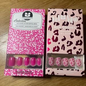 Red Aspen Pink Leopard Press-On Nails